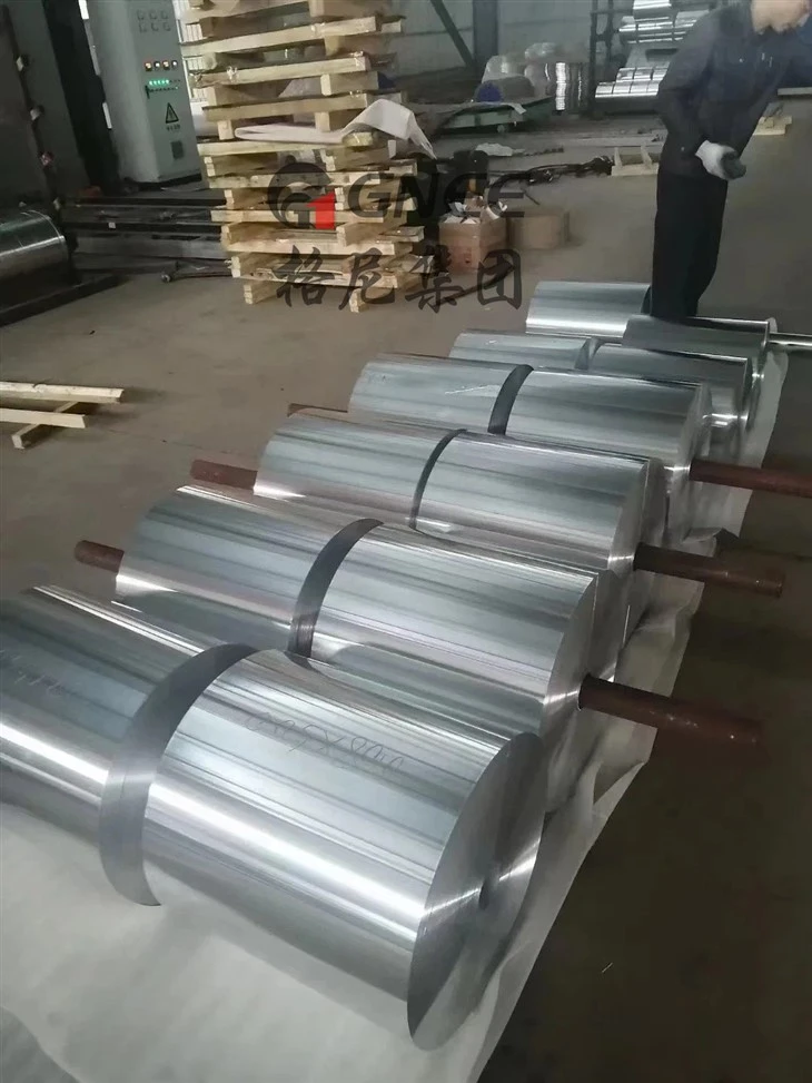 8011 Kerajang Aluminium Gulungan 6 Inci